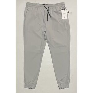Projek Raw Men's Size XL Tech Jogger Pants Stretch Quick Dry Wicking Bone Ivory